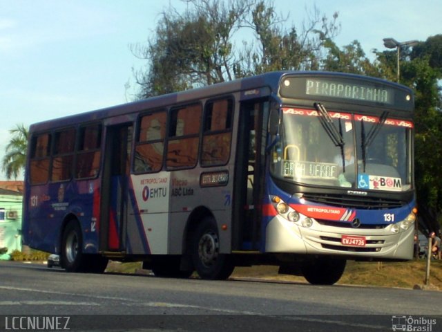Auto Viação ABC 131 na cidade de São Bernardo do Campo, São Paulo, Brasil, por Luis Nunez. Número da foto: #3927331.