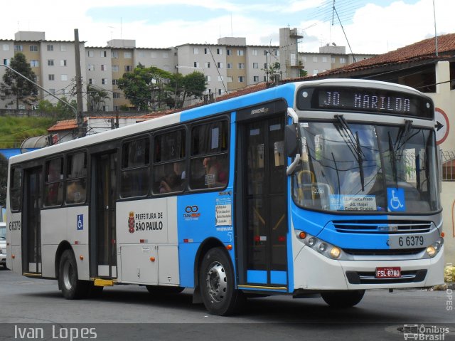 Transwolff Transportes e Turismo 6 6379 na cidade de São Paulo, São Paulo, Brasil, por Ivan da Silva Lopes. ID da foto: 3928163.