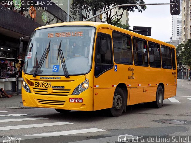 Transporte Coletivo Glória BN625 na cidade de Curitiba, Paraná, Brasil, por Gabriel Giacomin de Lima. Número da foto: #3927266.