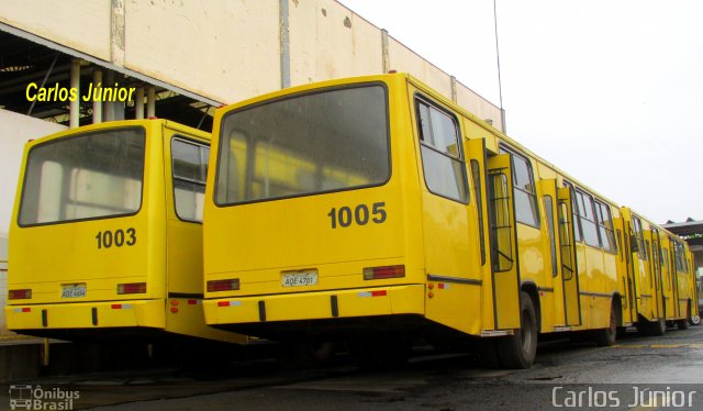 TCGL - Transportes Coletivos Grande Londrina 1005 na cidade de Londrina, Paraná, Brasil, por Carlos Júnior. ID da foto: 3930736.