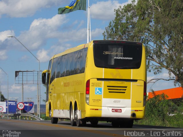 Viação Itapemirim 48109 na cidade de Vitória da Conquista, Bahia, Brasil, por Leandro  Santos. Número da foto: #3930247.