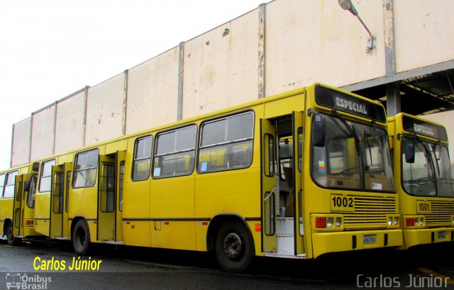 TCGL - Transportes Coletivos Grande Londrina 1002 na cidade de Londrina, Paraná, Brasil, por Carlos Júnior. Número da foto: #3930726.