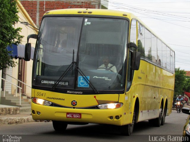 Viação Itapemirim 5041 na cidade de Serra Talhada, Pernambuco, Brasil, por Lucas Ramon. Número da foto: #3929302.