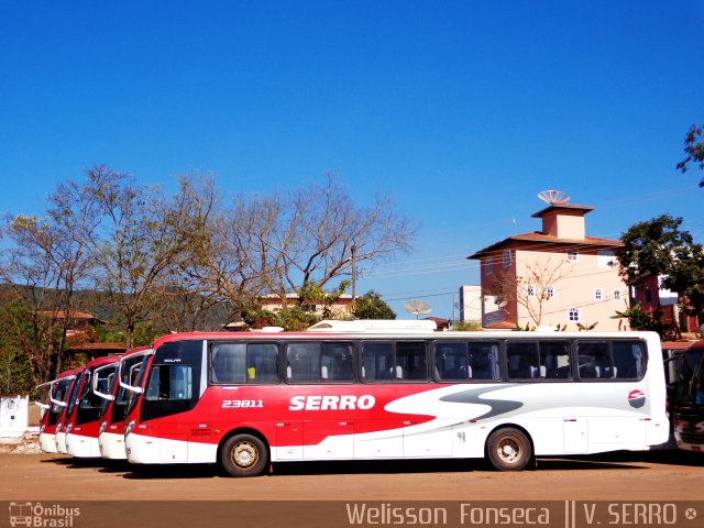 Viação Serro 23811 na cidade de Conceição do Mato Dentro, Minas Gerais, Brasil, por Welisson  Oliveira. ID da foto: 3931313.