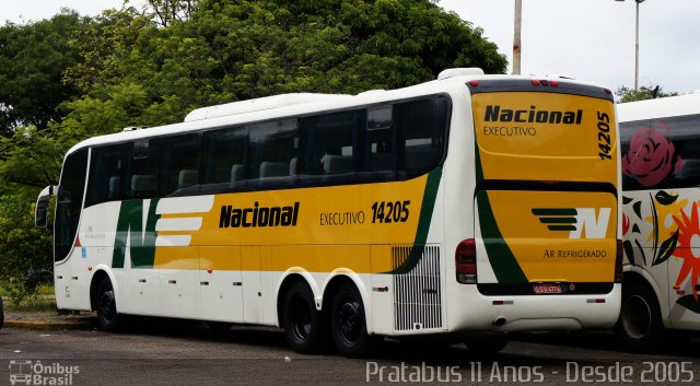 Viação Nacional 14205 na cidade de São Paulo, São Paulo, Brasil, por Cristiano Soares da Silva. ID da foto: 3930851.