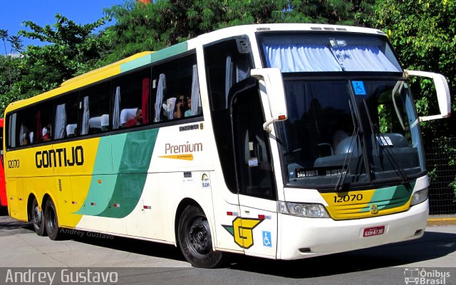 Empresa Gontijo de Transportes 12070 na cidade de São Paulo, São Paulo, Brasil, por Andrey Gustavo. ID da foto: 3932495.