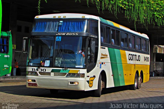 Empresa Gontijo de Transportes 11430 na cidade de Belo Horizonte, Minas Gerais, Brasil, por João Victor Marques. Número da foto: #3933206.