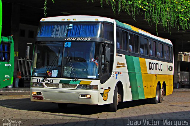 Empresa Gontijo de Transportes 11430 na cidade de Belo Horizonte, Minas Gerais, Brasil, por João Victor Marques. ID da foto: 3933206.