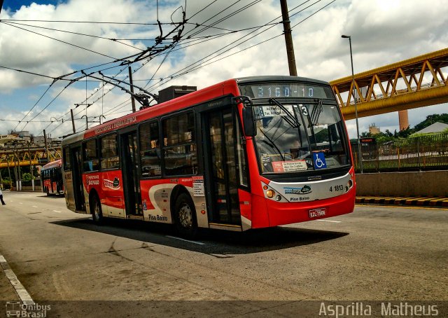 Himalaia Transportes > Ambiental Transportes Urbanos 4 1813 na cidade de São Paulo, São Paulo, Brasil, por Asprilla Matheus. Número da foto: #3933799.