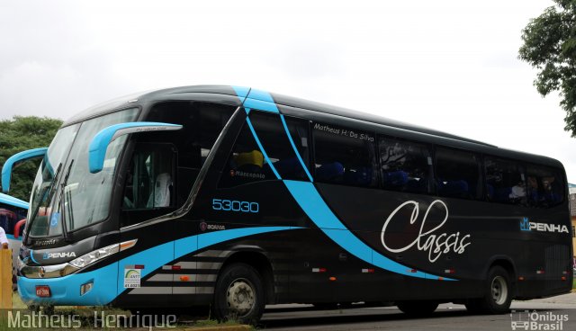 Empresa de Ônibus Nossa Senhora da Penha 53030 na cidade de São Paulo, São Paulo, Brasil, por Matheus Henrique. Número da foto: #3932670.