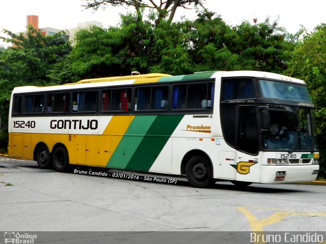 Empresa Gontijo de Transportes 15240 na cidade de São Paulo, São Paulo, Brasil, por Bruno Candido . Número da foto: #3933882.