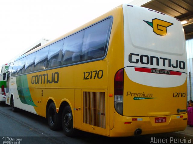 Empresa Gontijo de Transportes 12170 na cidade de Belo Horizonte, Minas Gerais, Brasil, por Abner Pereira. ID da foto: 3933587.