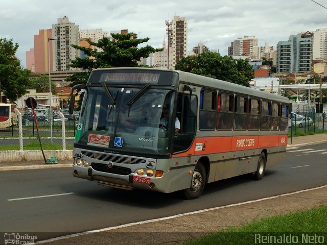 Rápido D´Oeste 4049 na cidade de Ribeirão Preto, São Paulo, Brasil, por Reinaldo Neto. Número da foto: #3932826.