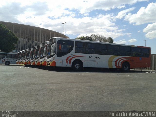 VIAN - Viação Anapolina 11506 na cidade de Brasília, Distrito Federal, Brasil, por Ricardo Vieira. Número da foto: #3931867.