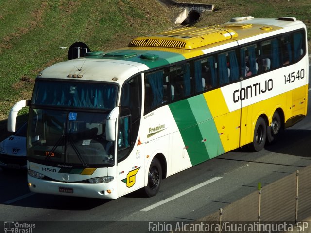 Empresa Gontijo de Transportes 14540 na cidade de Aparecida, São Paulo, Brasil, por Fabio Alcantara. Número da foto: #3932571.