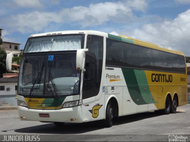 Empresa Gontijo de Transportes 11660 na cidade de Teófilo Otoni, Minas Gerais, Brasil, por JUNIOR JUNIOR. ID da foto: 3932011.