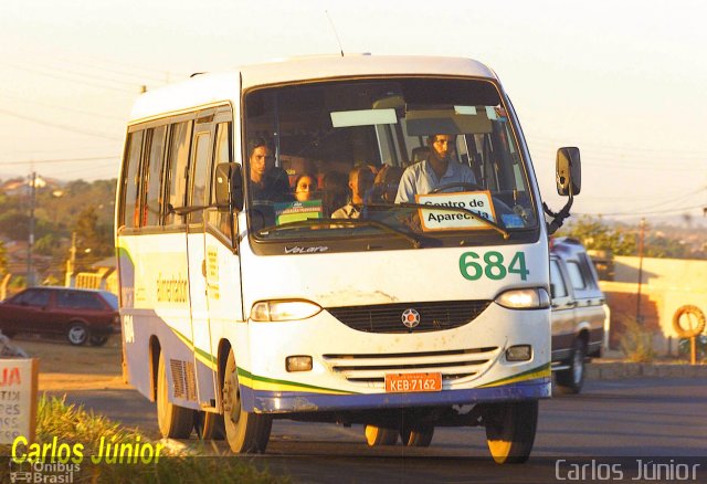 COOTEGO - Cooperativa de Transportes do Estado de Goiás 684 na cidade de Aparecida de Goiânia, Goiás, Brasil, por Carlos Júnior. ID da foto: 3889160.