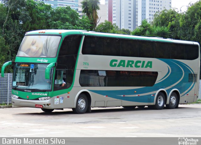 Viação Garcia 7976 na cidade de Curitiba, Paraná, Brasil, por Danilo Marcelo Silva. ID da foto: 3889961.