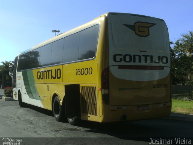 Empresa Gontijo de Transportes 16000 na cidade de Curvelo, Minas Gerais, Brasil, por Josimar Vieira. ID da foto: 3889682.