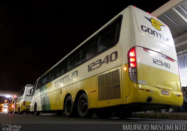 Empresa Gontijo de Transportes 12340 na cidade de Belo Horizonte, Minas Gerais, Brasil, por Maurício Nascimento. ID da foto: 3889885.