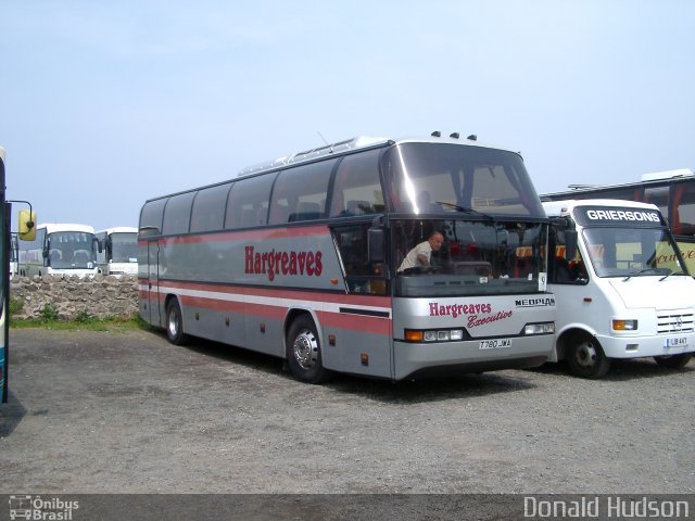 Hargreaves Coaches  na cidade de Northumberland, Inglaterra, por Donald Hudson. ID da foto: 3889055.