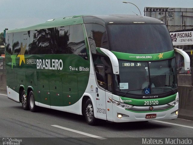 Expresso Brasileiro 203120 na cidade de Nova Iguaçu, Rio de Janeiro, Brasil, por Mateus Machado. ID da foto: 3889842.