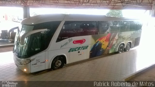 Eucatur - Empresa União Cascavel de Transportes e Turismo 4739 na cidade de Rondonópolis, Mato Grosso, Brasil, por Patrick  Roberto de Matos. Número da foto: #3934126.