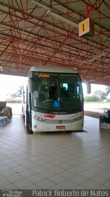 Eucatur - Empresa União Cascavel de Transportes e Turismo 4737 na cidade de Rondonópolis, Mato Grosso, Brasil, por Patrick  Roberto de Matos. ID da foto: 3934135.