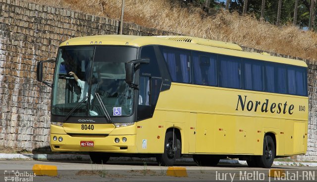 Viação Nordeste 8040 na cidade de Natal, Rio Grande do Norte, Brasil, por Iury  Mello. Número da foto: #3935624.