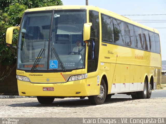Viação Itapemirim 45605 na cidade de Vitória da Conquista, Bahia, Brasil, por Ícaro Chagas. Número da foto: #3935388.