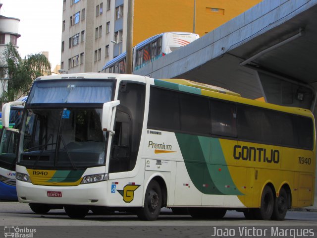 Empresa Gontijo de Transportes 11940 na cidade de Belo Horizonte, Minas Gerais, Brasil, por João Victor Marques. ID da foto: 3935075.