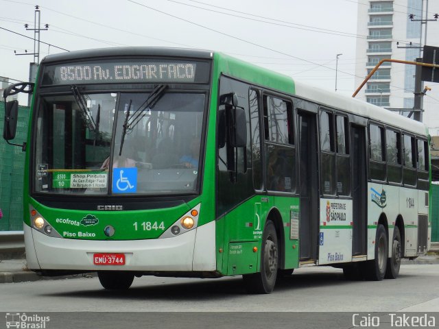 Viação Santa Brígida 1 1844 na cidade de São Paulo, São Paulo, Brasil, por Caio  Takeda. ID da foto: 3935262.