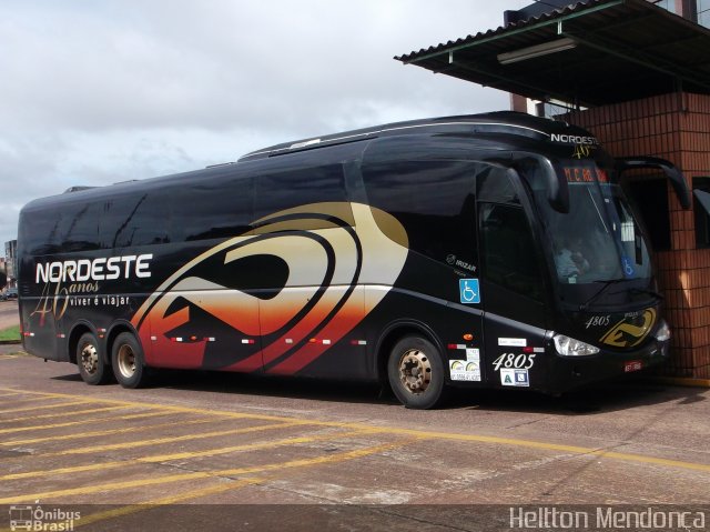 Expresso Nordeste 4805 na cidade de Cascavel, Paraná, Brasil, por Heltton Mendonça. ID da foto: 3934295.