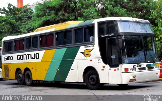 Empresa Gontijo de Transportes 15100 na cidade de São Paulo, São Paulo, Brasil, por Andrey Gustavo. Número da foto: #3936415.