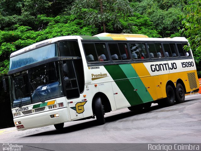 Empresa Gontijo de Transportes 15090 na cidade de São Paulo, São Paulo, Brasil, por Rodrigo Coimbra. ID da foto: 3936231.