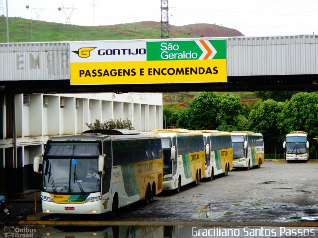 Empresa Gontijo de Transportes 11925 na cidade de Governador Valadares, Minas Gerais, Brasil, por Graciliano Santos Passos. ID da foto: 3933993.