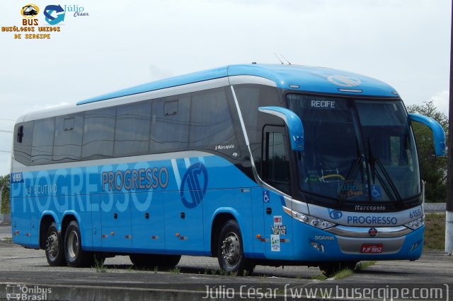 Auto Viação Progresso 6155 na cidade de Aracaju, Sergipe, Brasil, por Julio Cesar  Barbosa Martins. Número da foto: #3935518.