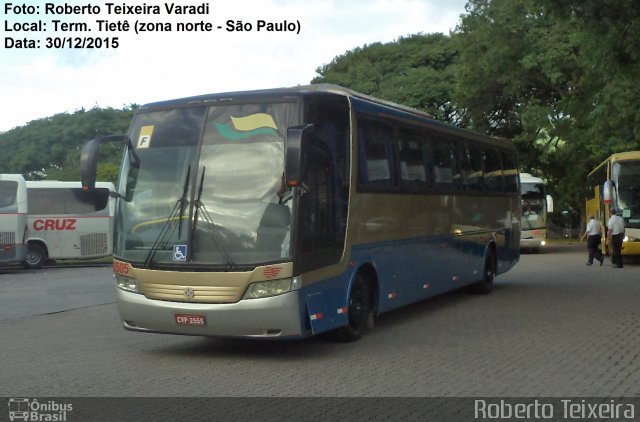 Empresa de Ônibus Pássaro Marron 5505 na cidade de São Paulo, São Paulo, Brasil, por Roberto Teixeira. ID da foto: 3935659.