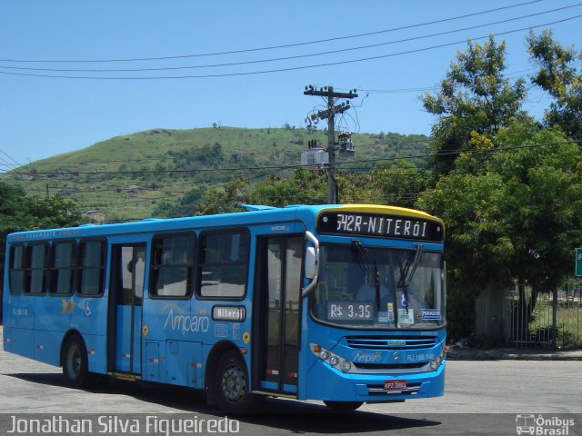 Viação Nossa Senhora do Amparo RJ 186.148 na cidade de Niterói, Rio de Janeiro, Brasil, por Jonathan Silva Figueiredo. Número da foto: #3937745.