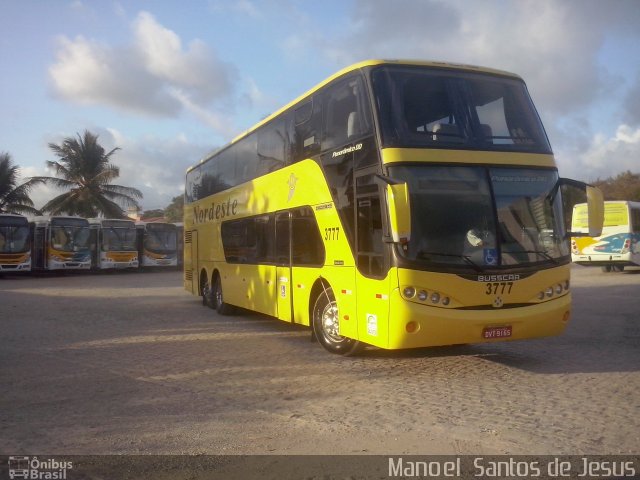 Viação Nordeste 3777 na cidade de Natal, Rio Grande do Norte, Brasil, por Manoel  Santos de Jesus. Número da foto: #3937688.