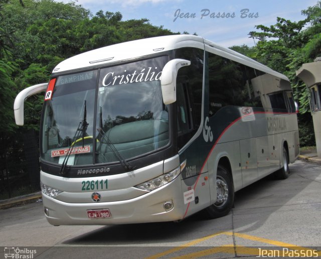 Expresso Cristália 226111 na cidade de São Paulo, São Paulo, Brasil, por Jean Passos. Número da foto: #3938744.