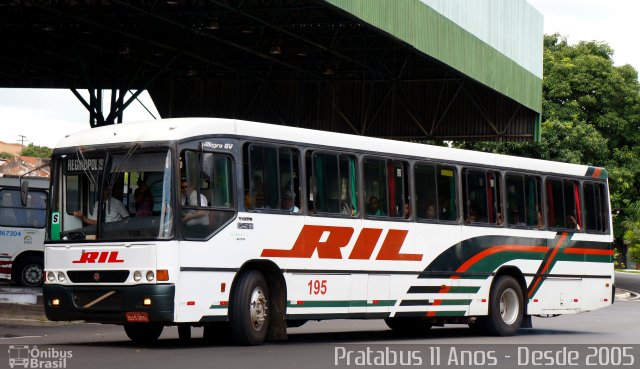 RIL - Rodoviário Ibitinguense Ltda. 195 na cidade de Bauru, São Paulo, Brasil, por Cristiano Soares da Silva. Número da foto: #3939260.