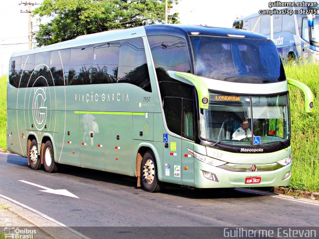Viação Garcia 7957 na cidade de Campinas, São Paulo, Brasil, por Guilherme Estevan. Número da foto: #3939681.