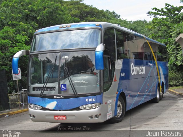 Viação Cometa 8104 na cidade de São Paulo, São Paulo, Brasil, por Jean Passos. ID da foto: 3940820.