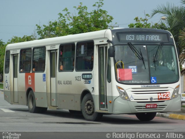 Real Alagoas de Viação 1423 na cidade de Maceió, Alagoas, Brasil, por Rodrigo Fonseca. ID da foto: 3940577.