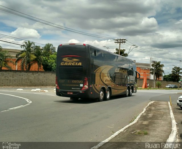 Viação Garcia 7337 na cidade de Americana, São Paulo, Brasil, por Ruan Roque. Número da foto: #3942349.