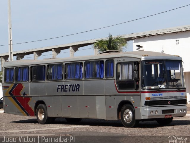 Fretur Transportes e Turismo 109 na cidade de Parnaíba, Piauí, Brasil, por João Victor. ID da foto: 3942518.