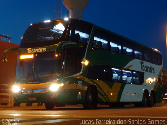 Tocantins Transportes e Turismo 3045 na cidade de Palmas, Tocantins, Brasil, por Lucas Ferreira dos Santos Gomes. ID da foto: 3942385.