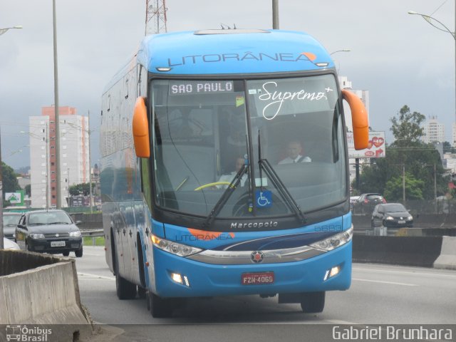 Litorânea Transportes Coletivos 5683 na cidade de São Bernardo do Campo, São Paulo, Brasil, por Gabriel Brunhara. Número da foto: #3941609.