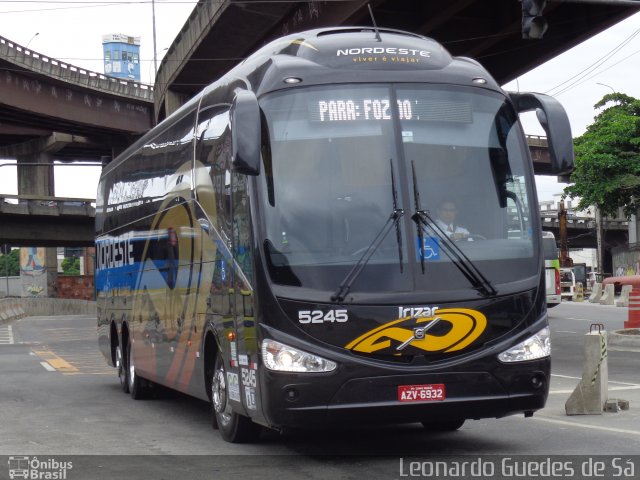 Expresso Nordeste 5245 na cidade de Rio de Janeiro, Rio de Janeiro, Brasil, por Leonardo Guedes de Sá. Número da foto: #3941879.